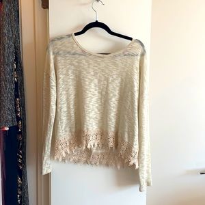 Beige Lightweight Sweater